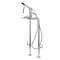 Aqua Vintage CCK8401DL Freestanding Tub Faucet with Supply Line, Stop Valve, Polished Chrome CCK8401DL - alternate 1